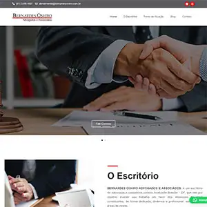Site Bernardes Oshiro Advogados & Associados