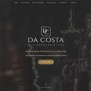 Site Da Costa Advocacia